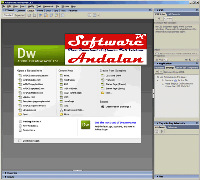 Adobe Dreamweaver Cs3 Free Download - leaneagle